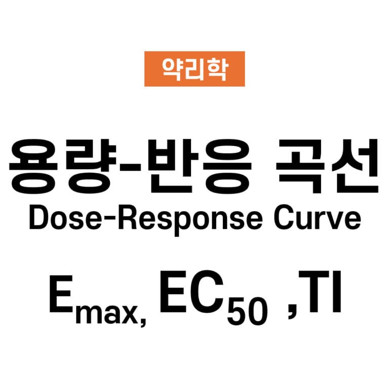 용량-반응 곡선(Dose-Response Curve)의 해석