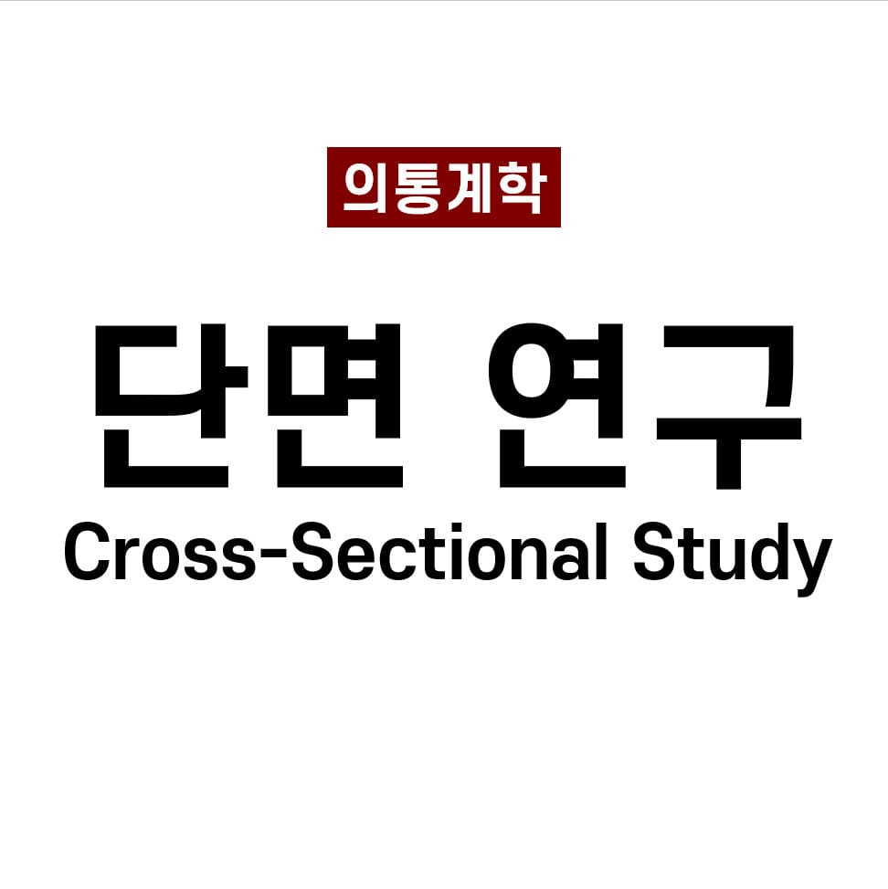 단면 연구 (Cross-Sectional Study)