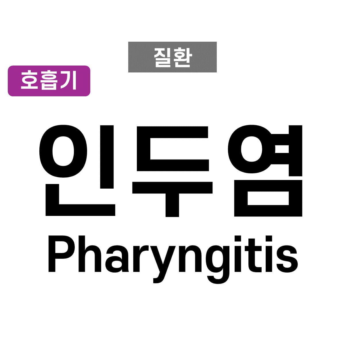 인두염 (Pharyngitis)