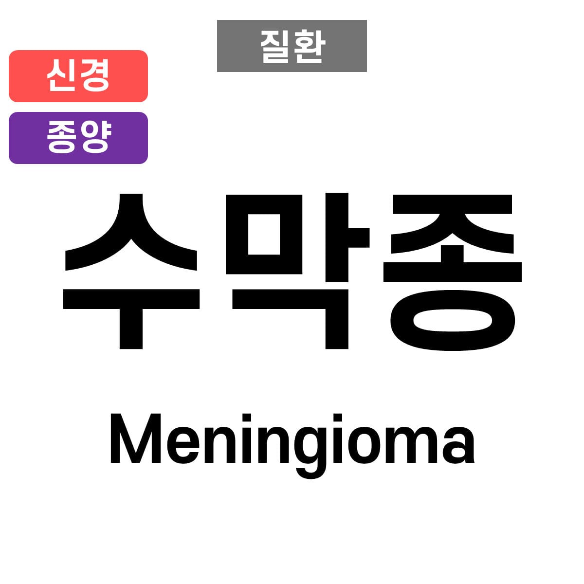 수막종 (Meningioma)
