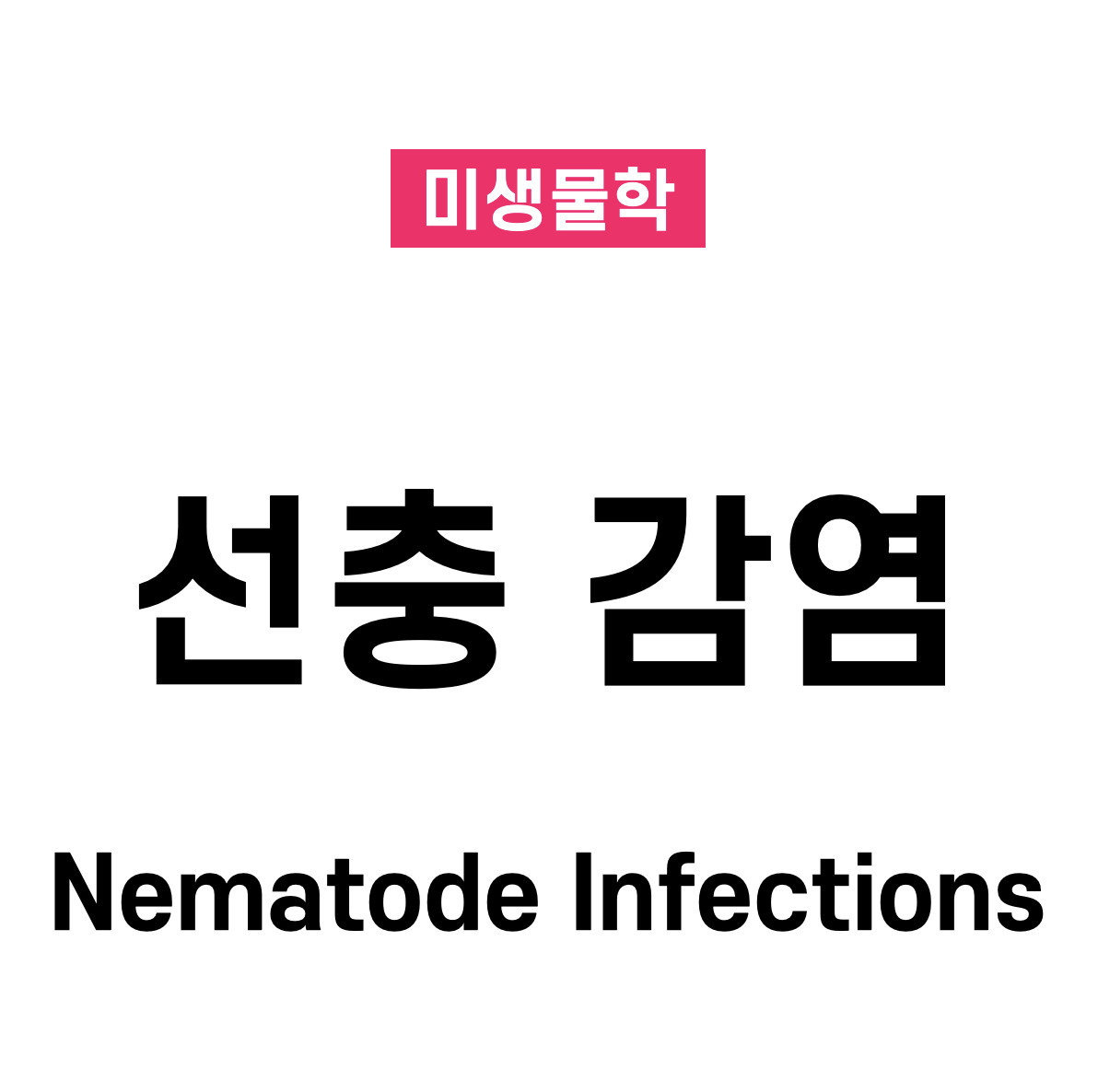 선충 감염(Nematode Infections)