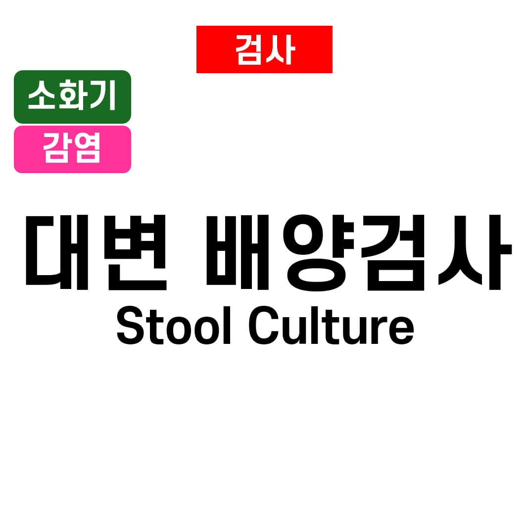 대변 배양 검사 (Stool Culture)