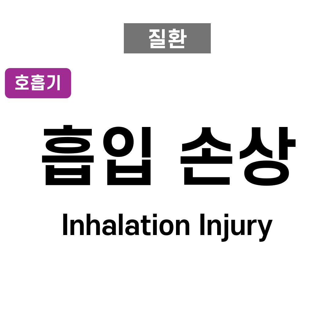 흡입 손상(Inhalation Injury)